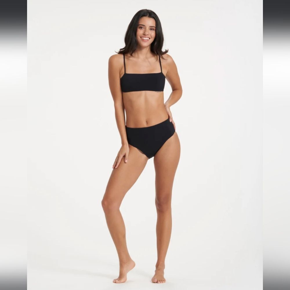 Vuori Black Bikini Bottoms Size Small